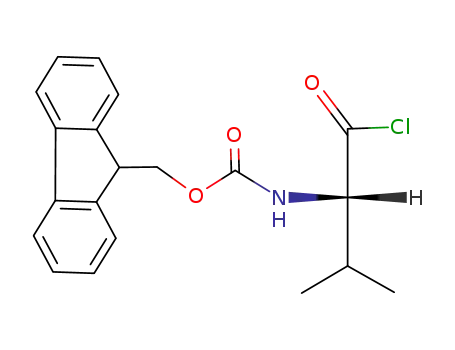 Carbamic acid,N-[(1S)-1-(chlorocarbonyl)-2-methylpropyl]-, 9H-fluoren-9-ylmethyl ester