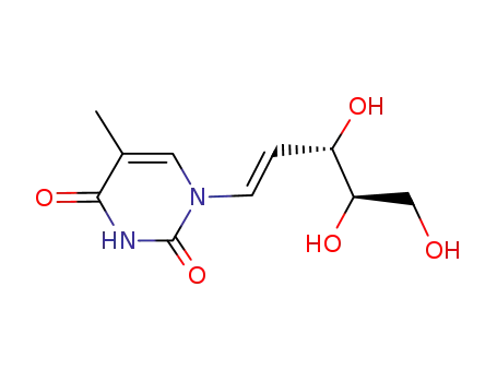 5-methyl-1-[(E,3S,4R)-3,4,5-trihydroxypent-1-enyl]pyrimidine-2,4-dione