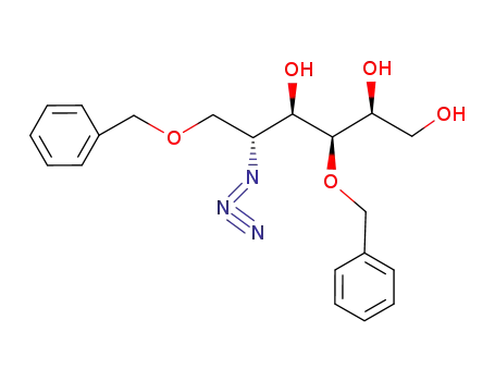 5-Azido-3,6-di-O-benzyl-5-deoxy-D-glucitol
