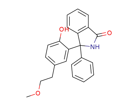 3-(2-hydroxy-5-(2-methoxyethyl)phenyl)-3-phenylisoindolin-1-one