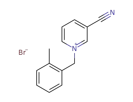 3-cyano-1-(2-methylbenzyl)pyridin-1-ium bromide