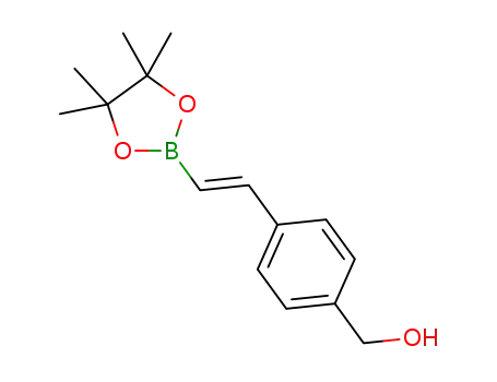 (E)-(4-(2-(4,4,5,5-tetramethyl-1,3,2-dioxaborolan-2-yl)vinyl)phenyl)methanol
