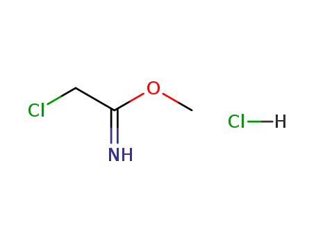Molecular Structure of 70737-12-1 (Methyl 2-chloroacetiMidate hydrochloride)