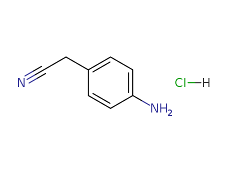 Benzeneacetonitrile,4-amino-, hydrochloride (1:1)