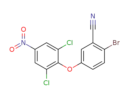 2-bromo-5-(2,6-dichloro-4-nitrophenoxy)benzonitrile