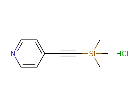 4-(trimethylsilanylethynyl)pyridine hydrochloride