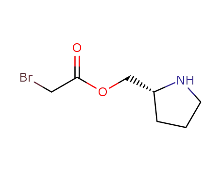 (R)-2-pyrrolidinylmethyl 2-bromoacetate