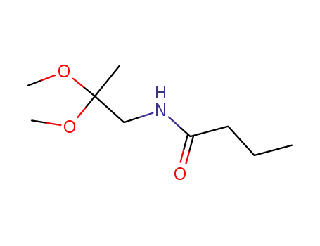 N-(2,2-dimethoxypropyl)butanamide
