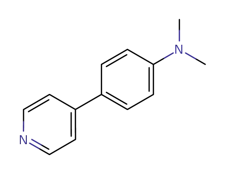 Molecular Structure of 1137-80-0 (N,N-Dimethyl-4-(4-pyridinyl)aniline)