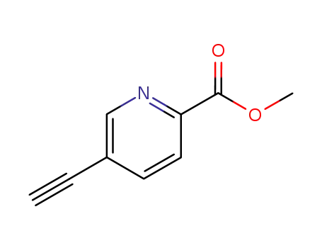 Molecular Structure of 17880-61-4 (Methyl 5-ethynylpyridine-2-carboxylate)