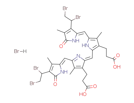 31,32,181,182-tetrabromo-mesobiliverdin; hydrobromide