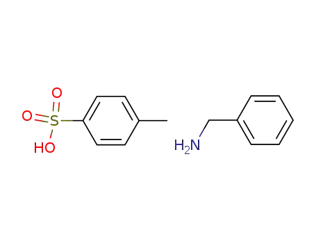 Molecular Structure of 14613-34-4 (Benzenemethanamine, 4-methylbenzenesulfonate)
