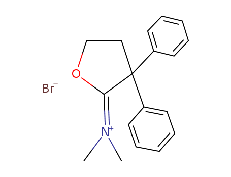 3,3-Diphenyltetrahydrofuran-2-ylidene(dimethyl)ammonium bromide