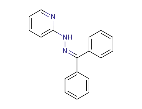 Molecular Structure of 19848-68-1 (2-[2-(diphenylmethylidene)hydrazinyl]pyridine)