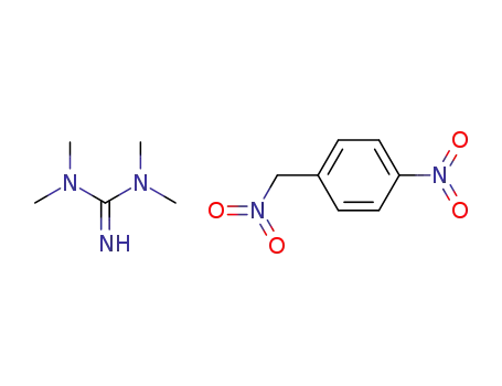 1-Nitro-4-nitromethyl-benzene; compound with N,N,N',N'-tetramethyl-guanidine