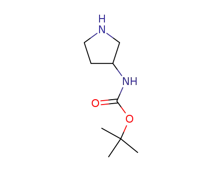 tert-Butyl pyrrolidin-3-ylcarbamate cas no. 99724-19-3 98%