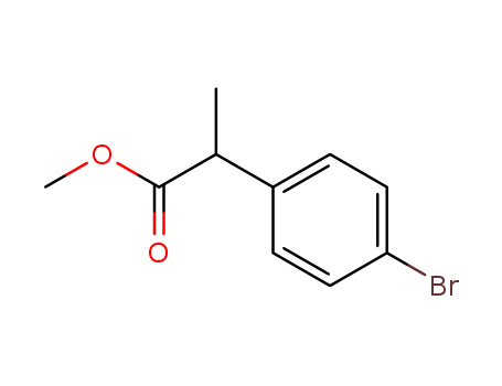Benzeneacetic acid, 4-bromo-a-methyl-, methyl ester
