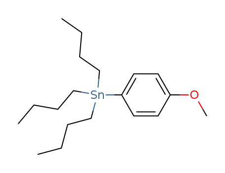(p-methoxyphenyl)tri-n-butylstannane