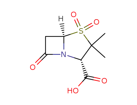Molecular Structure of 68373-14-8 (Sulbactam)