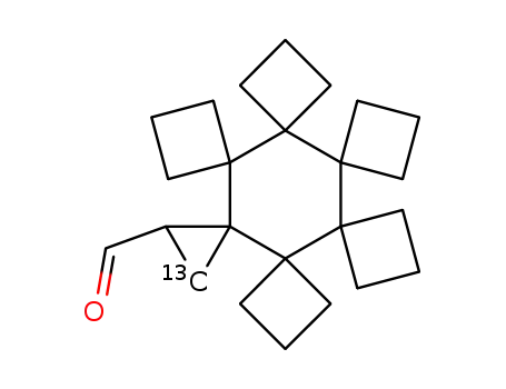 [2-13C]hexaspiro[2.0.3.0.3.0.3.0.3.0.3.0]tricosane-1-carbaldehyde