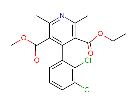 3-O-ethyl 5-O-methyl 4-(2,3-dichlorophenyl)-2,6-dimethylpyridine-3,5-dicarboxylate