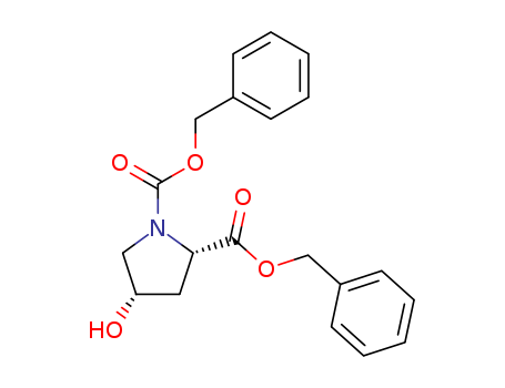 Factory Supply (2s,4s)-dibenzyl 4-hydroxypyrrolidine-1，2-dicarboxylate