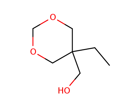 Molecular Structure of 5187-23-5 (5-Ethyl-1,3-dioxane-5-methanol)