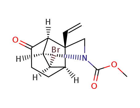 (1RS,2RS,6SR,7RS,8SR)-7-bromo-3-oxo-1-vinyl-9-azatricyclo[4.4.0.02,8]decane-9-carboxylic acid methyl ester