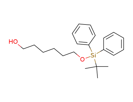 Molecular Structure of 121671-77-0 (1-Hexanol, 6-[[(1,1-dimethylethyl)diphenylsilyl]oxy]-)