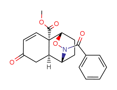 (1R,2S,7S,8S)-10-Benzoyl-4-oxo-9-oxa-10-aza-tricyclo[6.2.2.02,7]dodec-5-ene-7-carboxylic acid methyl ester