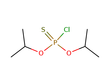Molecular Structure of 2524-06-3 (Chloridothiophosphoric acid diisopropyl ester)