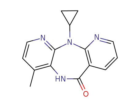 Molecular Structure of 129618-40-2 (Nevirapine)