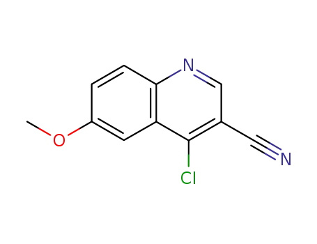 4-클로로-6-메톡시-퀴놀린-3-탄소니트릴
