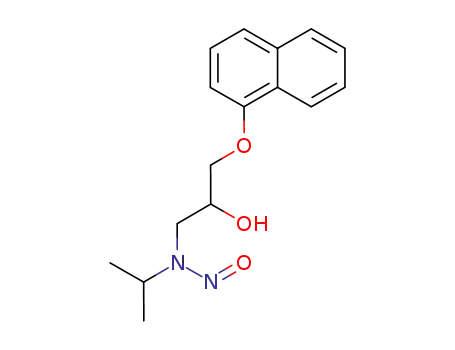 Molecular Structure of 84418-35-9 (N-nitrosopropranolol)