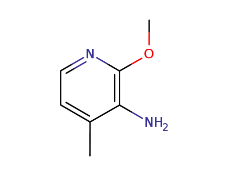 Molecular Structure of 76005-99-7 (2-METHOXY-3-AMINO-4-PICOLINE)