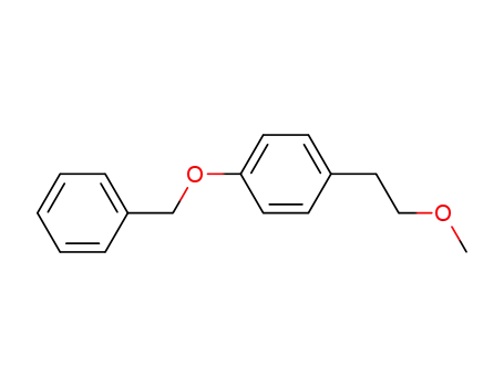 Molecular Structure of 98627-35-1 (Benzene, 1-(2-methoxyethyl)-4-(phenylmethoxy)-)