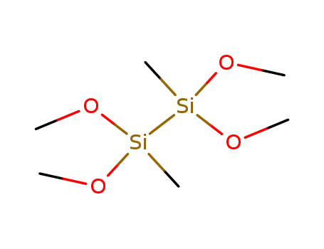Molecular Structure of 18107-32-9 (1,2-Dimethyl tetramethoxydisilane)