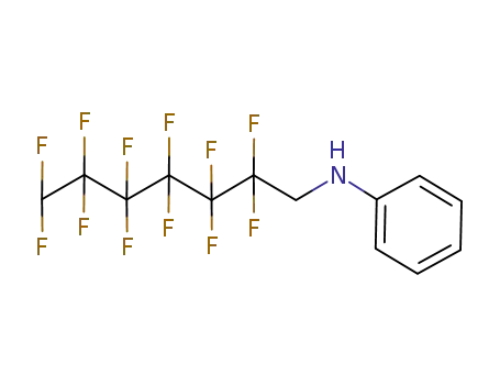 N-1,1,7-trihydroperfluoroheptylaniline