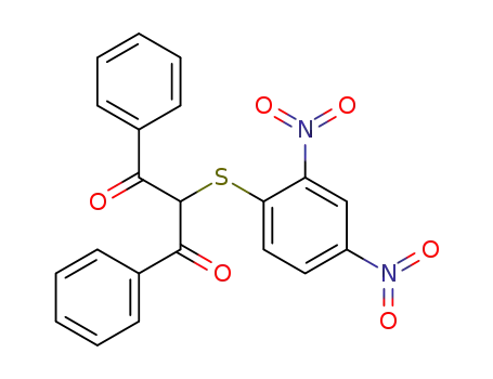 2-(2,4-Dinitro-phenylsulfanyl)-1,3-diphenyl-propane-1,3-dione