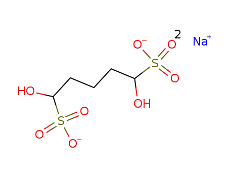 Glutaraldehyde bisulfite complex