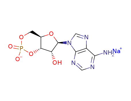 Adenosine 3',5'-phosphoric acid sodium salt