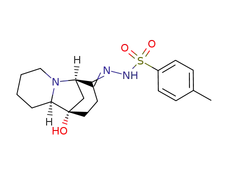 tosylhydrazone of 1-hydroxy-7-azatricyclo<6.3.1.02.7>dodecan-9-one