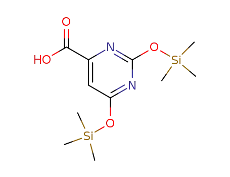 2,6-Bis-trimethylsilanyloxy-pyrimidine-4-carboxylic acid
