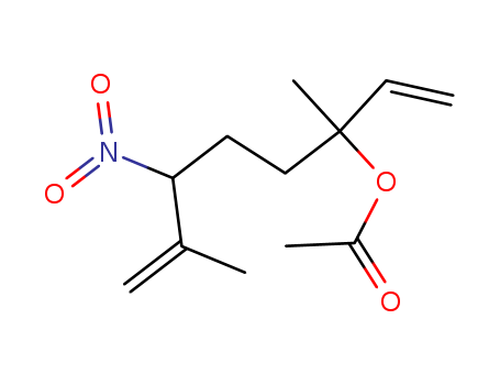 1,7-Octadien-3-ol, 3,7-dimethyl-6-nitro-, acetate (ester)