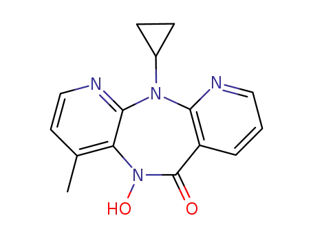 11-cyclopropyl-5,11-dihydro-5-hydroxy-4-methyl-6H-dipyrido<3,2-b:2',3'-e><1,4>diazepin-6-one