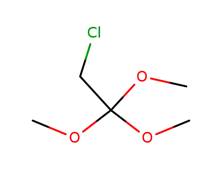 Molecular Structure of 74974-54-2 (1,1,1-Trimethoxy-2-chloroethane)