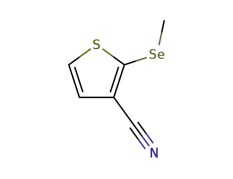 2-Methylselanyl-thiophene-3-carbonitrile