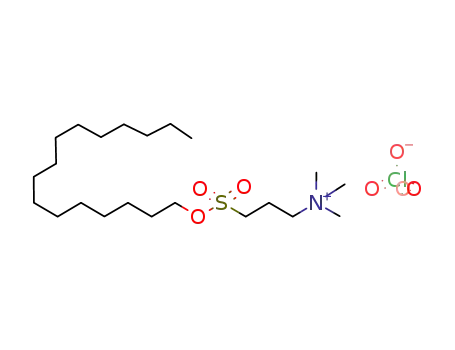 (3-hexadecyloxysulfonyl-propyl)-trimethyl-ammonium; perchlorate