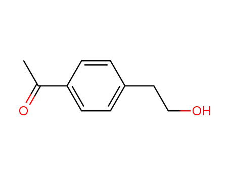 Molecular Structure of 99215-51-7 (Ethanone, 1-[4-(2-hydroxyethyl)phenyl]-)