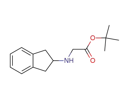 2-(Indan-2-ylamino)acetic acid tert-butyl ester